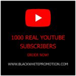 1000 Real YouTube Subscribers