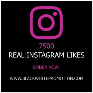 7500 Real Instagram Likes
