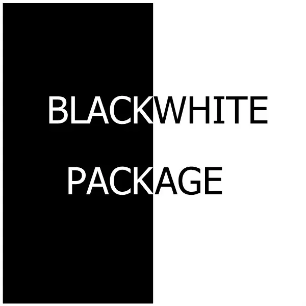 Black White Package